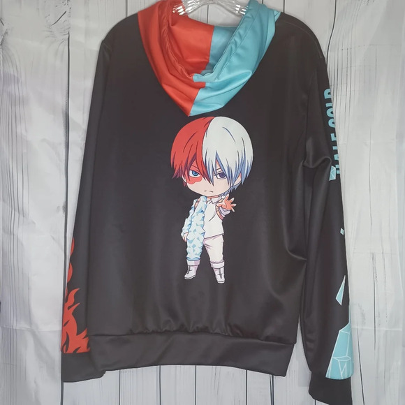 Shoto zip up anime hoodie - Picture 11 of 14